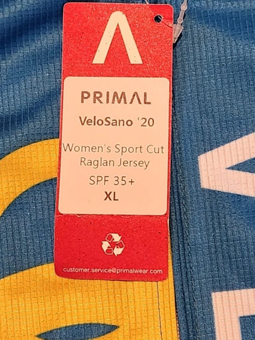 Primal Women XL VeloSano Cleveland Clinic Cycling Jersey Sport Cut Ohio NOS 2020 - Picture 6 of 16